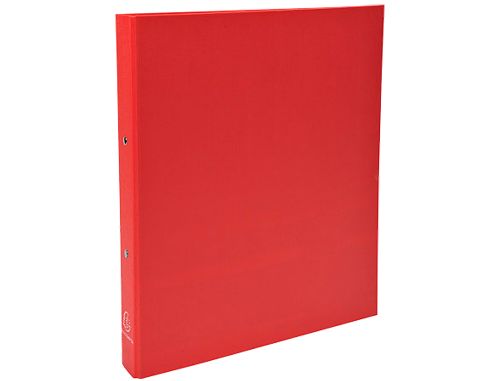 Pasta exacompta de 2 aneis 30mm redondos din a4 cartao forrado vermelho , Exacompta , 78599 , 3130630543756
